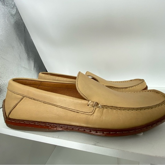 Gianfranco Zampiere Sports Spanish Men's Tan Loafers - Picture 1 of 8